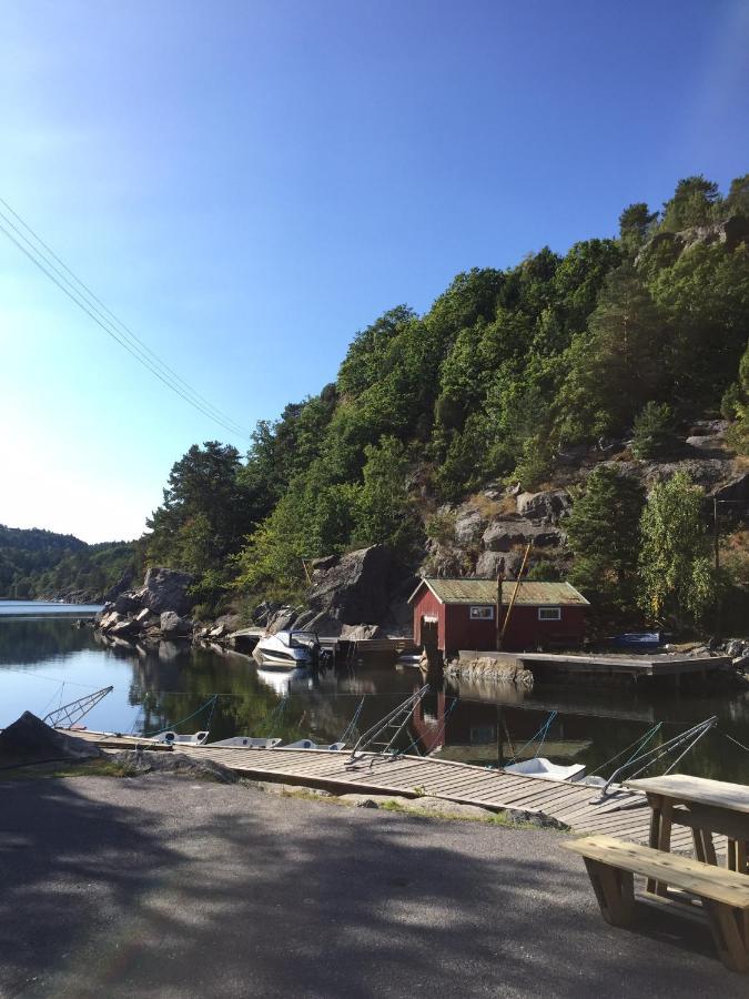 Kragero Hytte Havsutsikt Exteriér fotografie